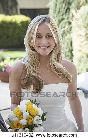 Bride, portrait View Large Photo Image Stock Image - Bride, portrait. Fotosearch