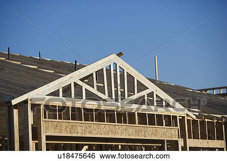 Stock Photograph - Building construction, detail. Fotosearch
