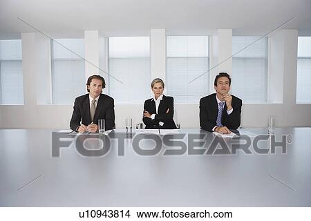 Business Executives Sitting in Conference Room View Large Photo Image Picture - Business Executives Sitting in Conference Room. Fotosearch