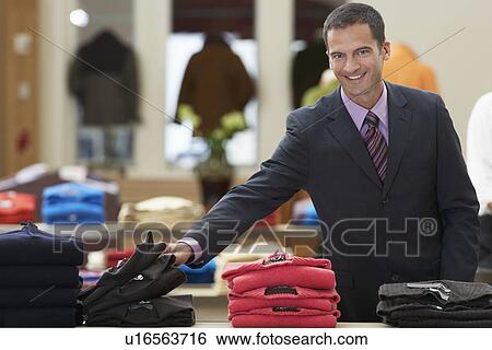 Businessman in Clothing Store View Large Photo Image Stock Photograph - Businessman in Clothing Store. Fotosearch