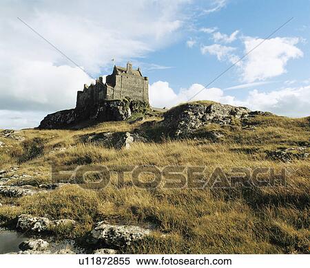 Stock Photography - Castle on hill. Fotosearch