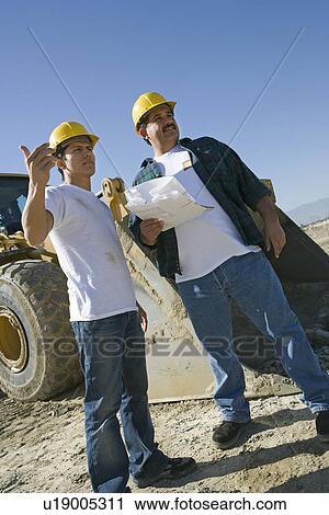 Stock Image - Construction Workers. Fotosearch