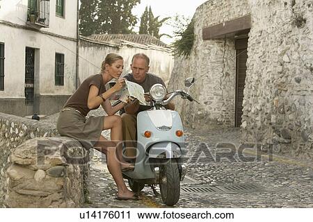 Stock Image - Couple on Vacation. Fotosearch