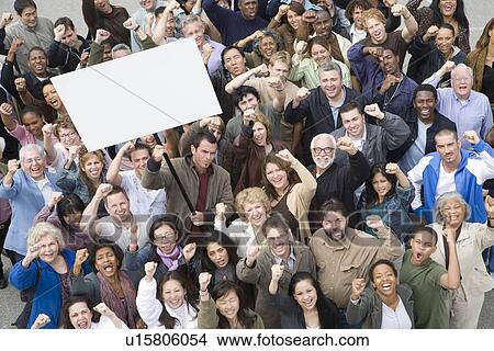Crowd of demonstrators View Large Photo Image Picture - Crowd of demonstrators. Fotosearch