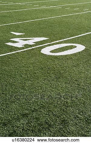 Detail of American Football Ground View Large Photo Image Picture - Detail of American Football Ground. Fotosearch
