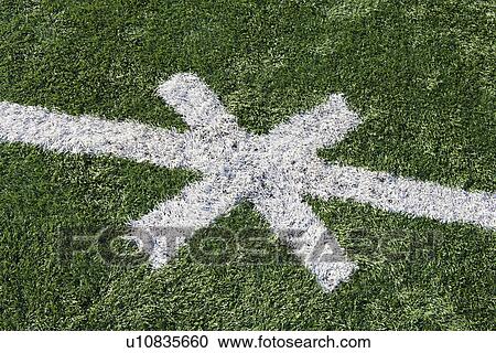Detail of American Football Ground View Large Photo Image Stock Image - Detail of American Football Ground. Fotosearch