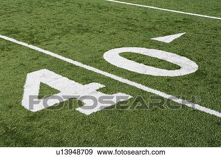 Detail of American Football Ground View Large Photo Image Stock Photo - Detail of American Football Ground. Fotosearch