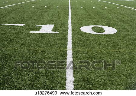 Detail of American Football Ground View Large Photo Image Stock Photo - Detail of American Football Ground. Fotosearch