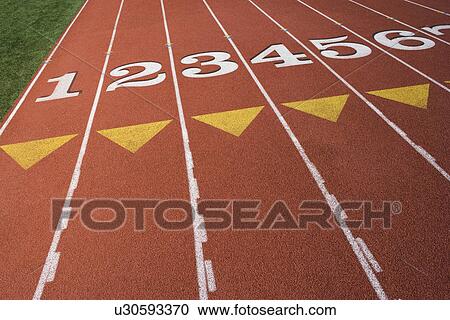 Detail of athletic field View Large Photo Image Stock Image - Detail of athletic field. Fotosearch