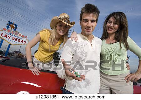 Friends having fun in Las Vegas, Nevada, USA View Large Photo Image Stock Image - Friends having fun in Las Vegas, Nevada, USA. Fotosearch