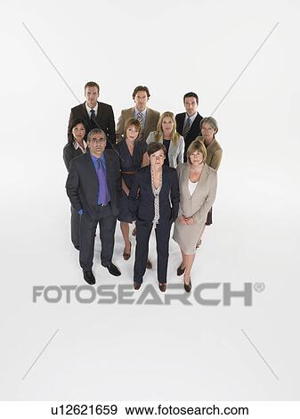 Stock Photo - Group of businesspeople. Fotosearch