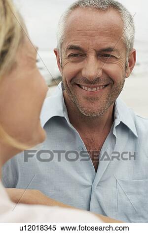 Happy Couple on Beach View Large Photo Image Stock Photography - Happy Couple on Beach. Fotosearch