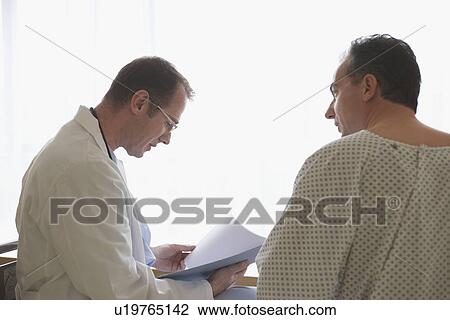 Hospital Doctor With Patient View Large Photo Image Stock Image - Hospital Doctor With Patient. Fotosearch