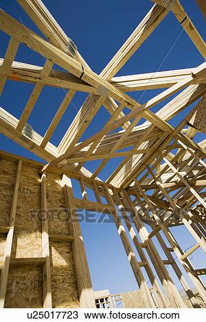 House construction View Large Photo Image Stock Image - House construction. Fotosearch