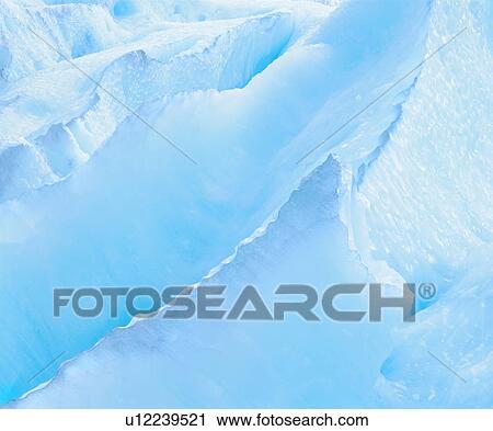 Stock Image - Ice formations. Fotosearch