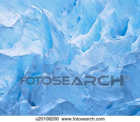 Stock Image - Ice formations. Fotosearch