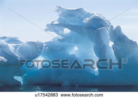 Iceberg and water View Large Photo Image Stock Image - Iceberg and water. Fotosearch