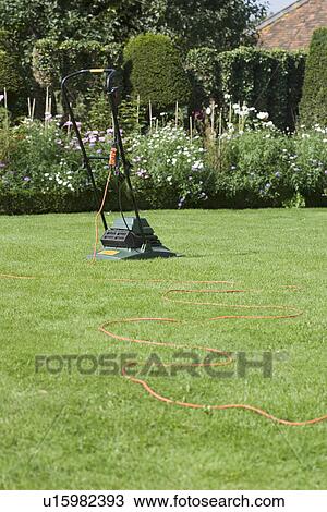 Stock Image - Lawn Mower. Fotosearch