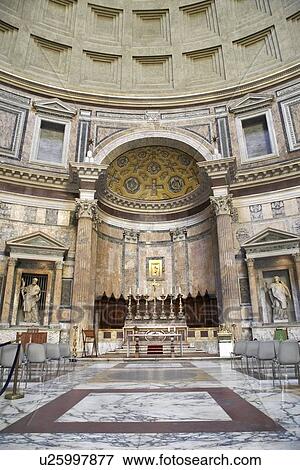 Pantheon Altar View Large Photo Image Stock Photo - Pantheon Altar. Fotosearch