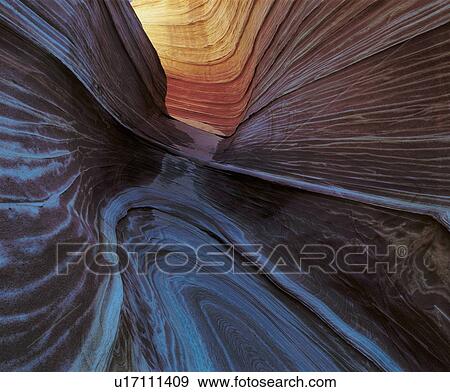 Stock Photo - Patterns in rock. Fotosearch