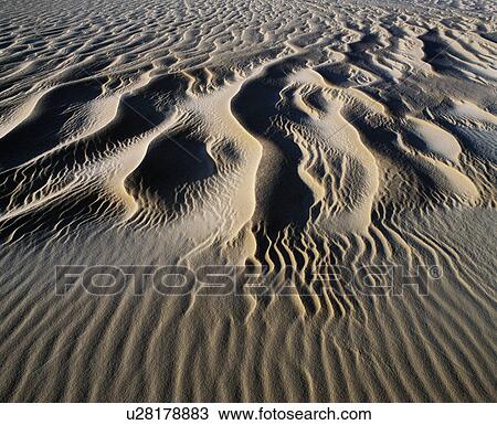 Patterns in sand, elevated view View Large Photo Image Stock Image - Patterns in sand, elevated view. Fotosearch