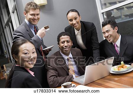 Portrait of business people in office View Large Photo Image Picture - Portrait of business people in office. Fotosearch