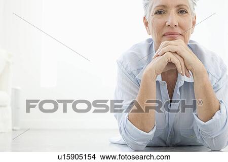 Portrait of middle-aged woman View Large Photo Image Picture - Portrait of middle-aged woman. Fotosearch