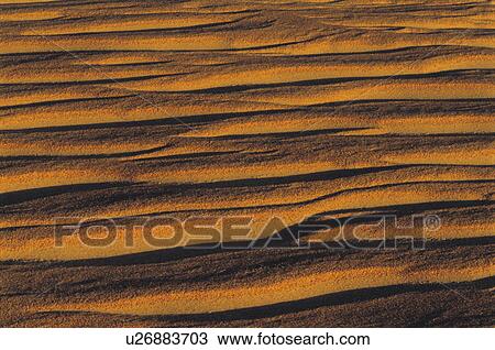 Stock Image - Ripples in sand. Fotosearch