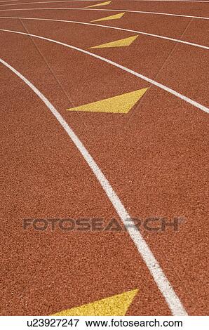 Running track View Large Photo Image Stock Photo - Running track. Fotosearch