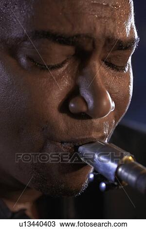 Saxophonist View Large Photo Image Stock Image - Saxophonist. Fotosearch