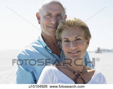 Senior couple on tropical beach, close up View Large Photo Image Stock Photograph - Senior couple on tropical beach, close up. Fotosearch