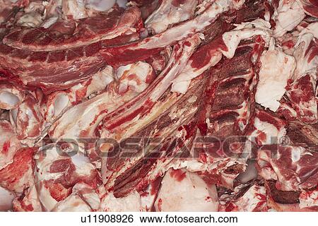 Variety of Meat Scraps thrown together View Large Photo Image Stock Photograph - Variety of Meat Scraps thrown together. Fotosearch