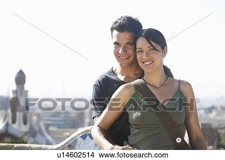 Picture - Young Couple Sightseeing. Fotosearch