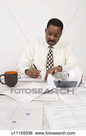 Accountant at Work View Large Photo Image Stock Photograph - Accountant at Work. Fotosearch