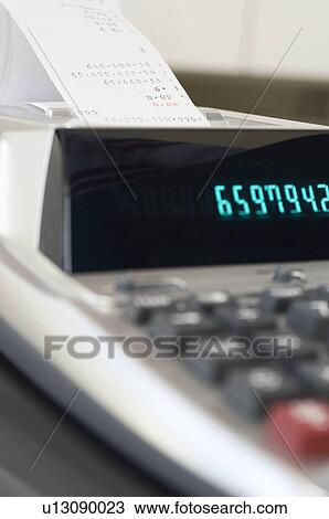 Stock Image - Adding Machine. Fotosearch