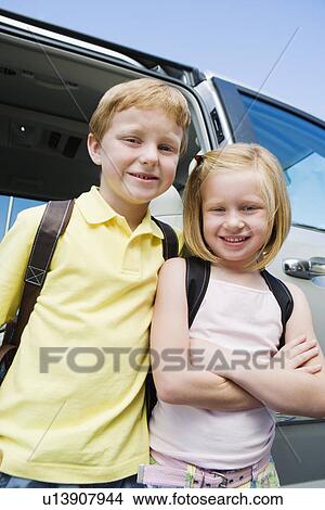 Brother and Sister View Large Photo Image Picture - Brother and Sister. Fotosearch