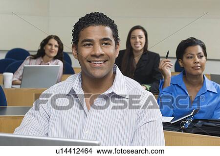 Business people sitting in classroom View Large Photo Image Picture - Business people sitting in classroom. Fotosearch