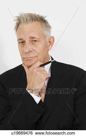 Businessman Holding Pen View Large Photo Image Stock Photograph - Businessman Holding Pen. Fotosearch