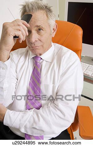 Businessman Stressed Out View Large Photo Image Stock Photography - Businessman Stressed Out. Fotosearch