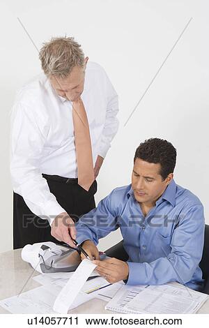 Businessmen Working in Office View Large Photo Image Stock Image - Businessmen Working in Office. Fotosearch