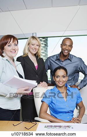 Picture - Businesspeople. Fotosearch
