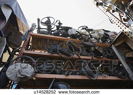 Car parts in junkyard View Large Photo Image Stock Image - Car parts in junkyard. Fotosearch