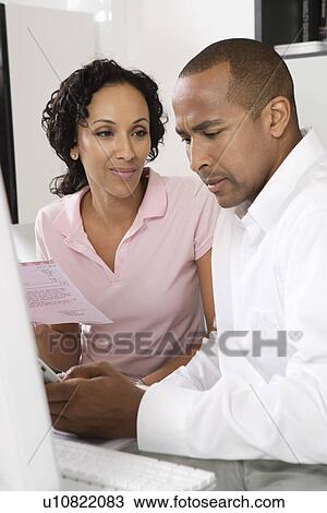 Couple Worried About Bills View Large Photo Image Stock Image - Couple Worried About Bills. Fotosearch
