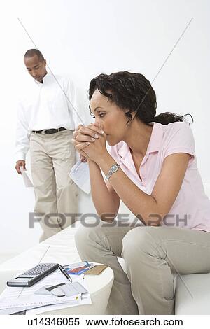 Couple Worried About Money View Large Photo Image Stock Photography - Couple Worried About Money. Fotosearch