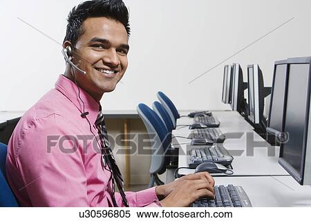 Customer Service Representative View Large Photo Image Stock Photography - Customer Service Representative. Fotosearch
