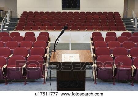 Stock Photo - Empty conference auditorium. Fotosearch