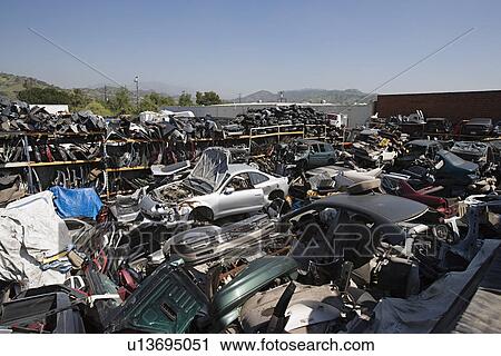 Stock Image - Junkyard. Fotosearch