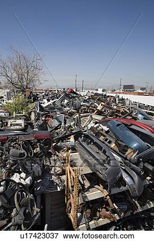 Stock Photo - Junkyard. Fotosearch