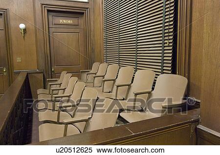 Stock Photography - Juries seating in court. Fotosearch