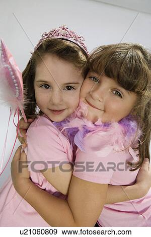 Little Princesses View Large Photo Image Stock Photo - Little Princesses. Fotosearch